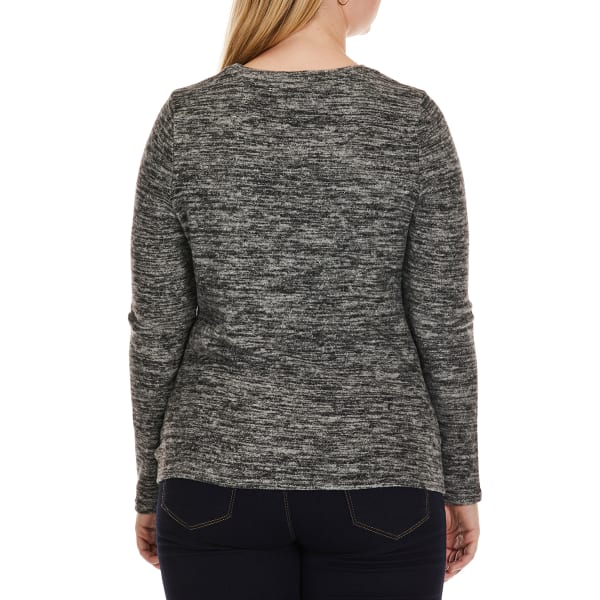 COLOUR EIGHTEEN Women's Tie-Front Sweater