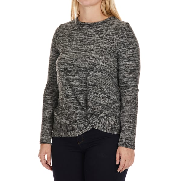 COLOUR EIGHTEEN Women's Tie-Front Sweater