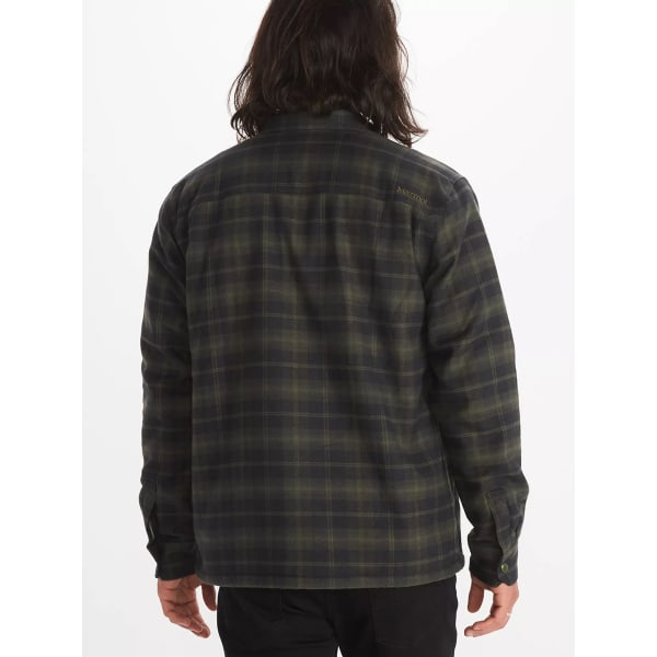 MARMOT Men's Ridgefield Heavyweight Sherpa-Lined Flannel Jacket