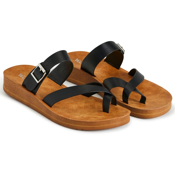 WANTED Women's Adrian Toe Ring Side Buckle Sandals