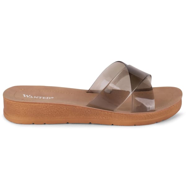 WANTED Women's Seaglass Cross Band Sandals