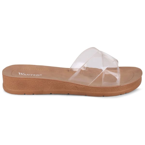 WANTED Women's Seaglass Cross Band Sandals