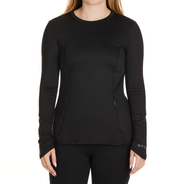 SPYDER Women's Long-Sleeve Crewneck Tee w/ Side Pocket - Bob’s Stores