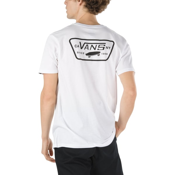 VANS Guys' Full Patch Back Short-Sleeve Graphic Tee