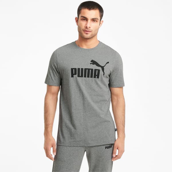 PUMA Men's Essentials Short-Sleeve Logo Tee