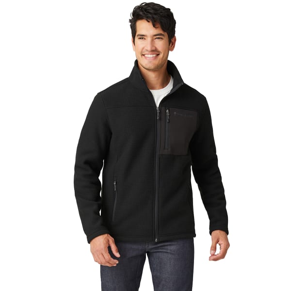 FREE COUNTRY Men's Dire Wolf II Grid Fleece Jacket