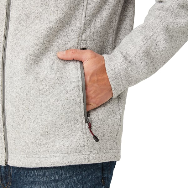 FREE COUNTRY Men's Frore Sweater Knit Fleece Jacket