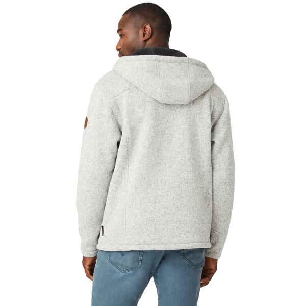 FREE COUNTRY Men's Osprey Sweater Knit Fleece Jacket