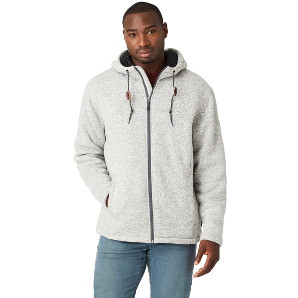 FREE COUNTRY Men's Osprey Sweater Knit Fleece Jacket