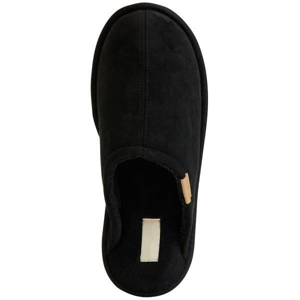 FAMOUS MAKER Men's Riley Microsuede Scuff Slippers