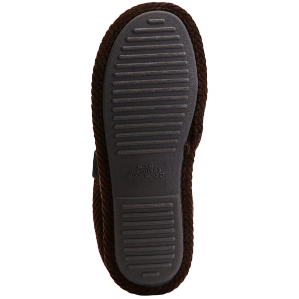 FAMOUS MAKER Men's Asher Quilted Marled Knit Clogs