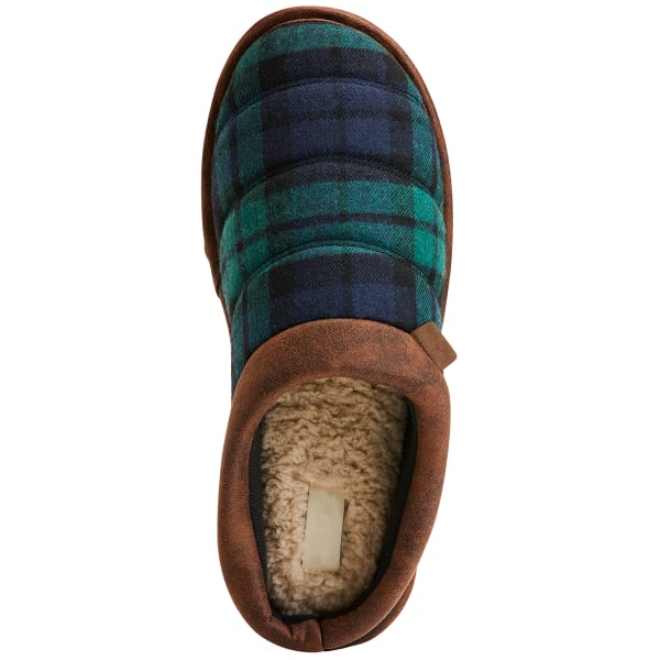 FAMOUS MAKER Men's Asher Quilted Clog Slippers