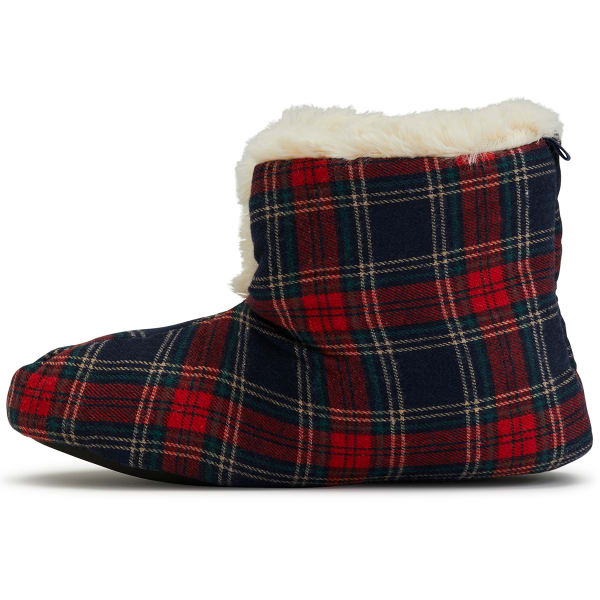 FAMOUS MAKER Women's Zoey Holiday Duvet Booties