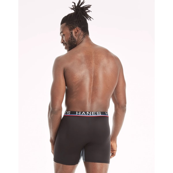 Men's Hanes 4Pk Boxer Briefs