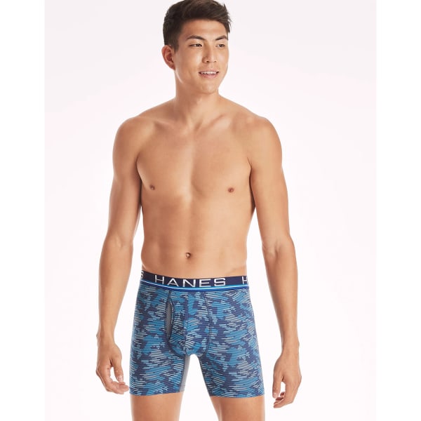 HANES SPORT Men's Total Support Pouch X-Temp Cooling Boxer Briefs, 4-Pack -  Bob's Stores