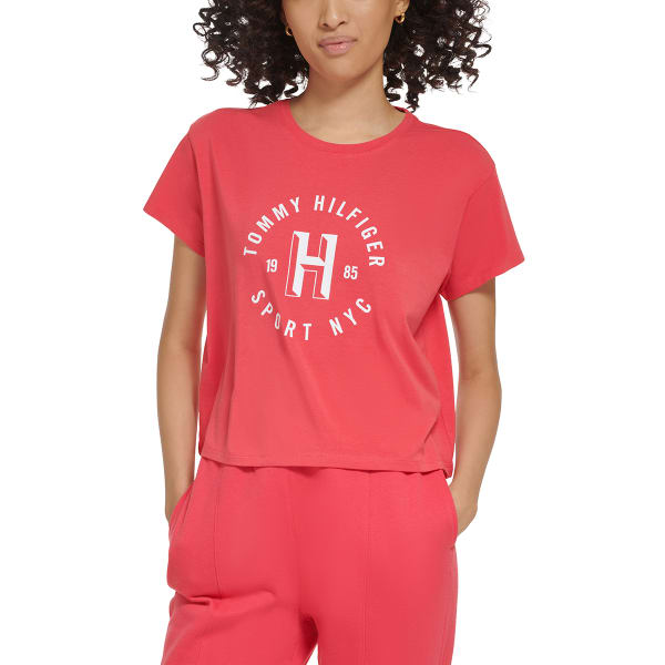 TOMMY HILFIGER Women's Boxy Short-Sleeve Graphic Tee