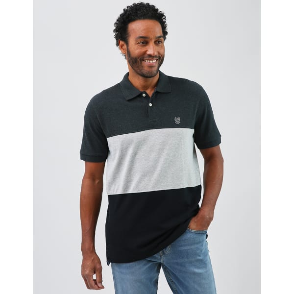 CHAPS Men's Pique Polo