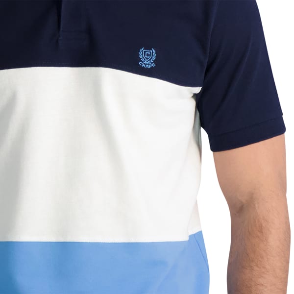 CHAPS Men's Pique Polo