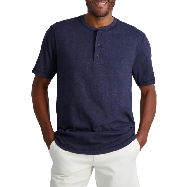 CHAPS Men's Short-Sleeve Henley