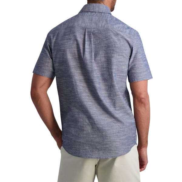 CHAPS Men's Coastland Chambray Short-Sleeve Shirt - Bob’s Stores