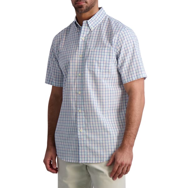 CHAPS Men's Short-Sleeve Woven Shirt