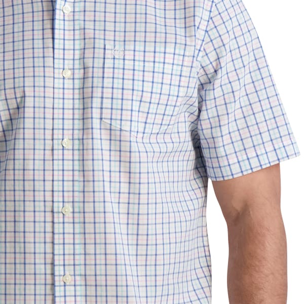 CHAPS Men's Short-Sleeve Woven Shirt