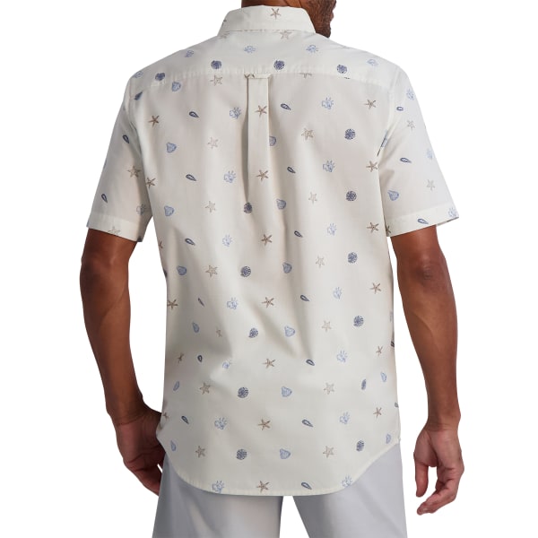 CHAPS Men's Short-Sleeve Woven Shirt