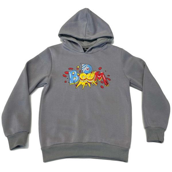 XS APPAREL Boys' Fleece Boom Hoodie