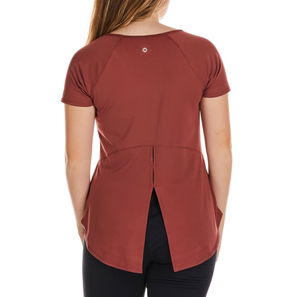 RBX Women's Interlock Peached Tee, 2 Pack