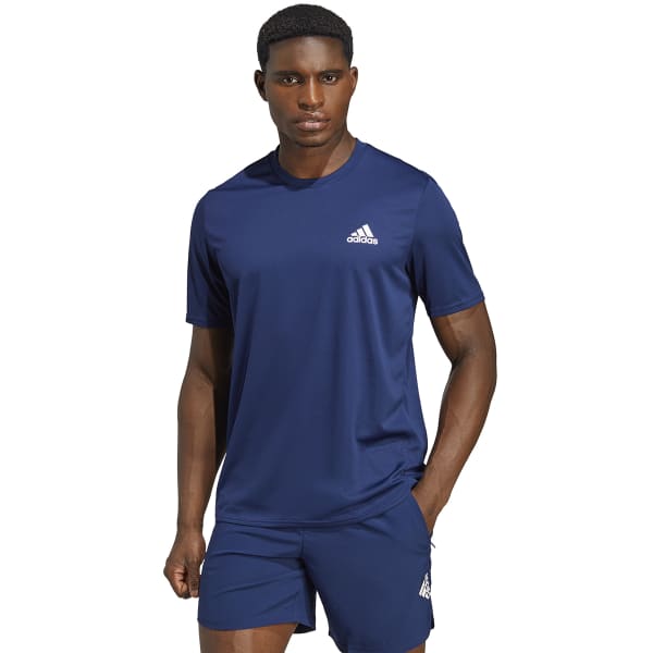 ADIDAS Men's AEROREADY D2M Short-Sleeve Tee