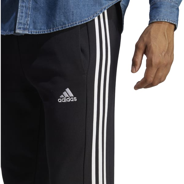 ADIDAS Men's Essentials Tapered Cuffed 2-Stripes Pants