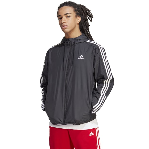 ADIDAS Men's Essentials 3-Stripes Windbreaker - Bob’s Stores