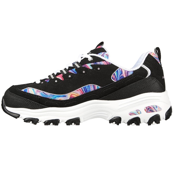 SKECHERS Women's D'Lites - Whimsical Dreams Sneakers, Wide