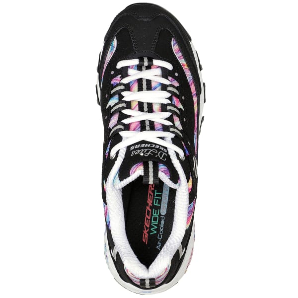 SKECHERS Women's D'Lites - Whimsical Dreams Sneakers, Wide