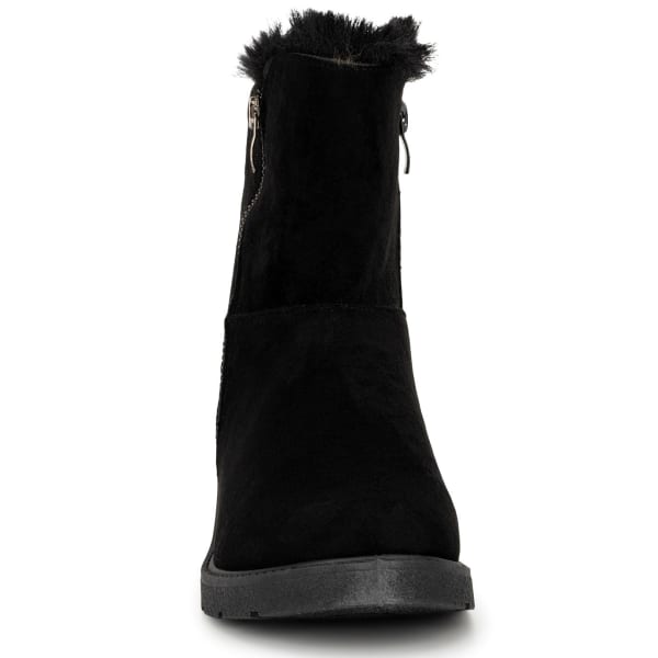 OLIVIA MILLER Women's Rosemary Faux Fur Boots