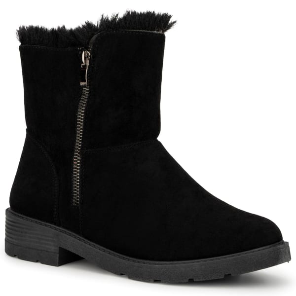 OLIVIA MILLER Women's Rosemary Faux Fur Boots