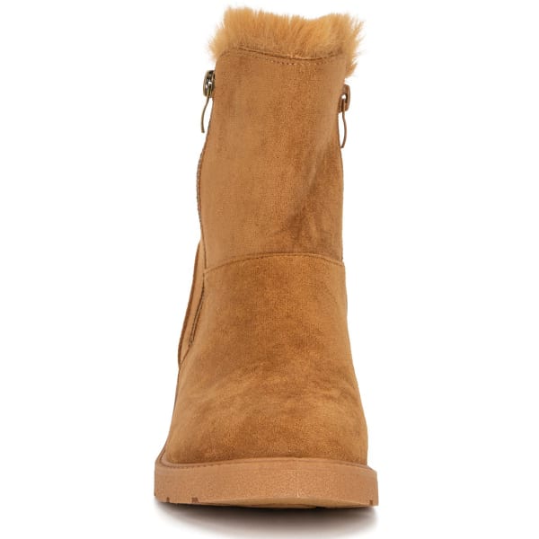 OLIVIA MILLER Women's Rosemary Faux Fur Boots