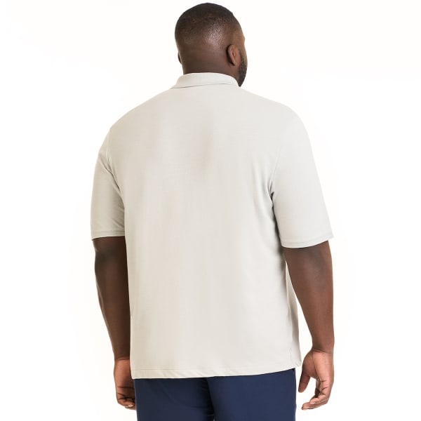 VAN HEUSEN Men's Essential Birdseye Jacquard Polo