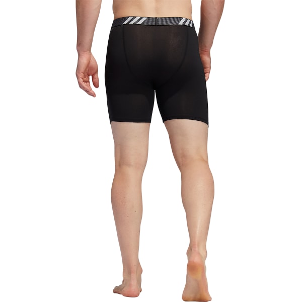 adidas Sport Performance Mesh Long Boxer Brief Underwear 3-Pack