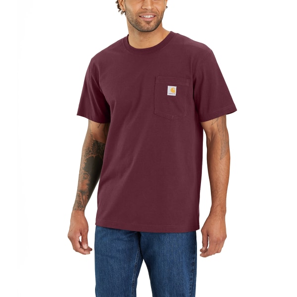 CARHARTT Men's Relaxed Fit Heavyweight Short-Sleeve Pocket Tee