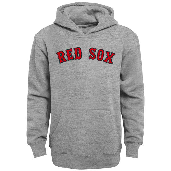 BOSTON RED SOX Boys' Outerstuff Wordmark Pullover Hoodie