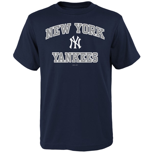 NEW YORK YANKEES Boys' Outerstuff Heart and Soul Short-Sleeve Tee