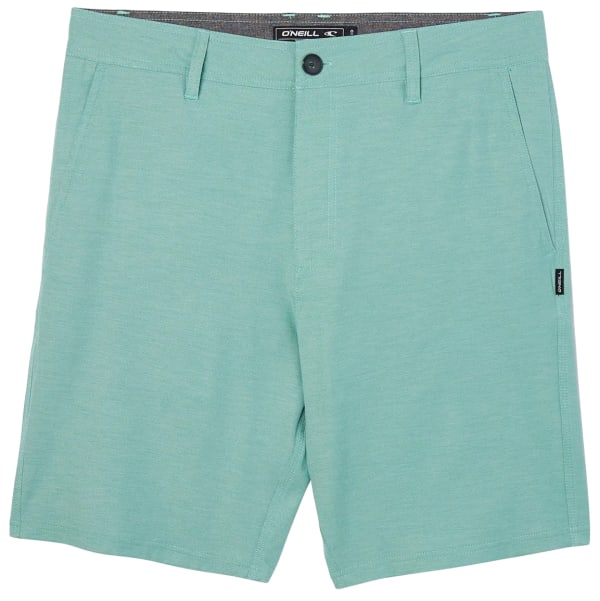 O'NEILL Young Men's Reserve Light Check 19" Hybrid Shorts