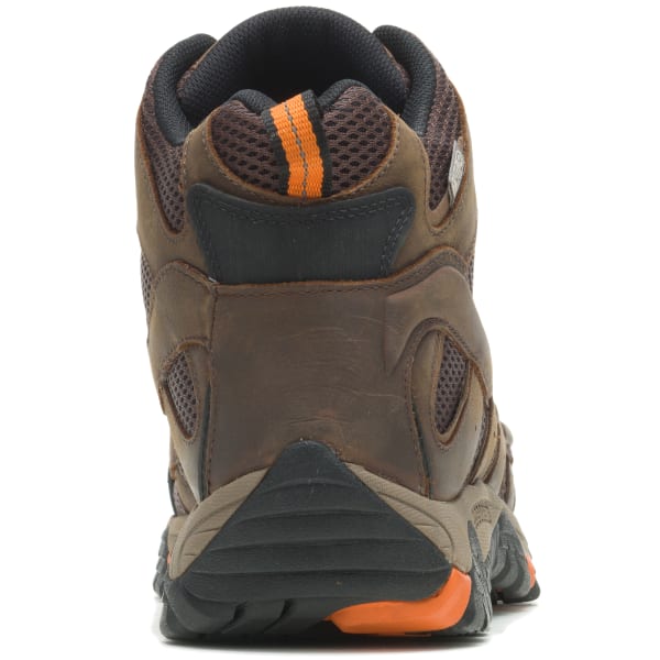 MERRELL Men's Moab Vertex Mid Waterproof Comp Toe Work Boot, Wide