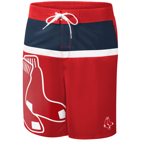 BOSTON RED SOX Men's G-III Sports by Carl Banks Sea Wind Swim Trunks