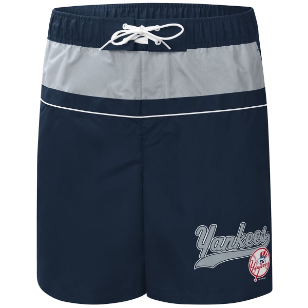 NEW YORK YANKEES Men's G-III by Carl Banks Freestyle Volley Swim Trunks