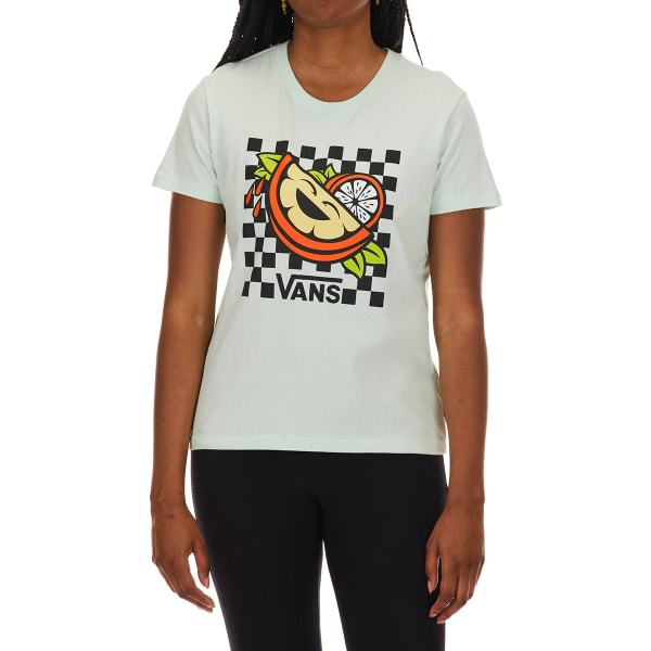 VANS Juniors' Checker Peezy Short-Sleeve Graphic Tee