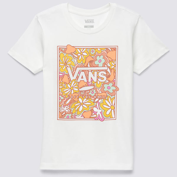 VANS Juniors' Resort Floral Box Fill Short-Sleeve Tee