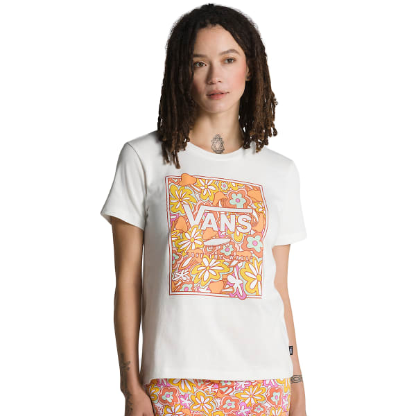 VANS Juniors' Resort Floral Box Fill Short-Sleeve Tee