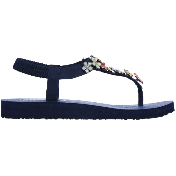 SKECHERS Women's Meditation - Glass Daisy Sandals